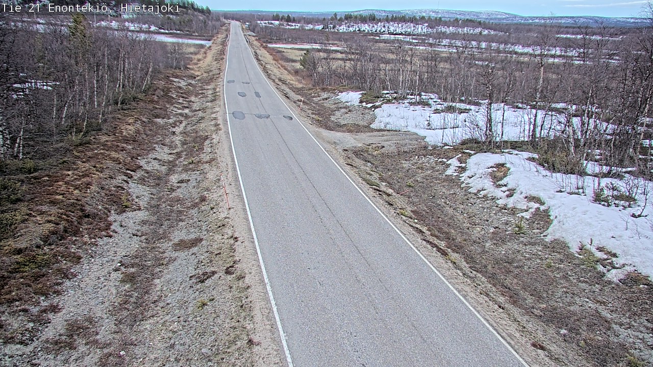 Kelikamerat Kuva Tie 21 Enontekiö, Hietajoki, Enontekiö, Lappi