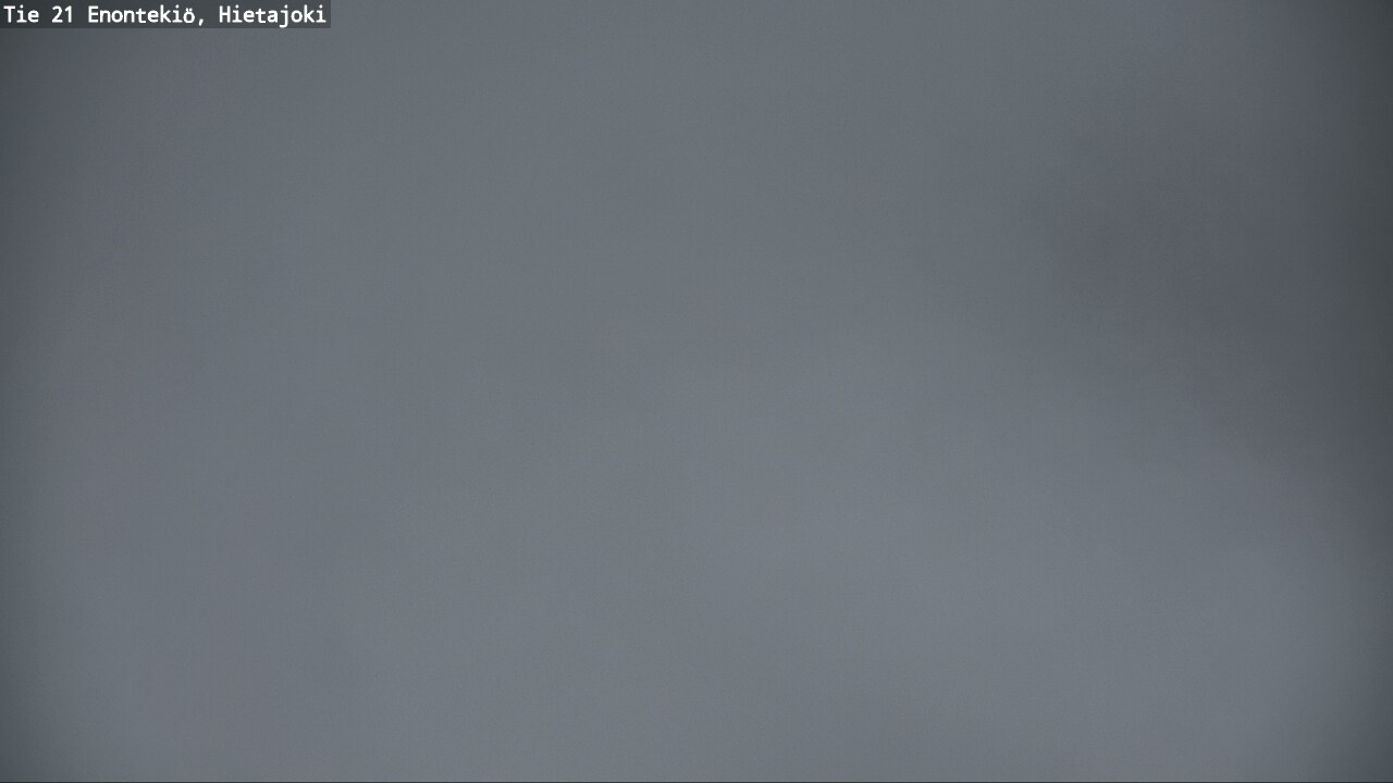 Weather Camera Image Väg 21 Enontekis, Hietajoki, Enontekiö, Lappi