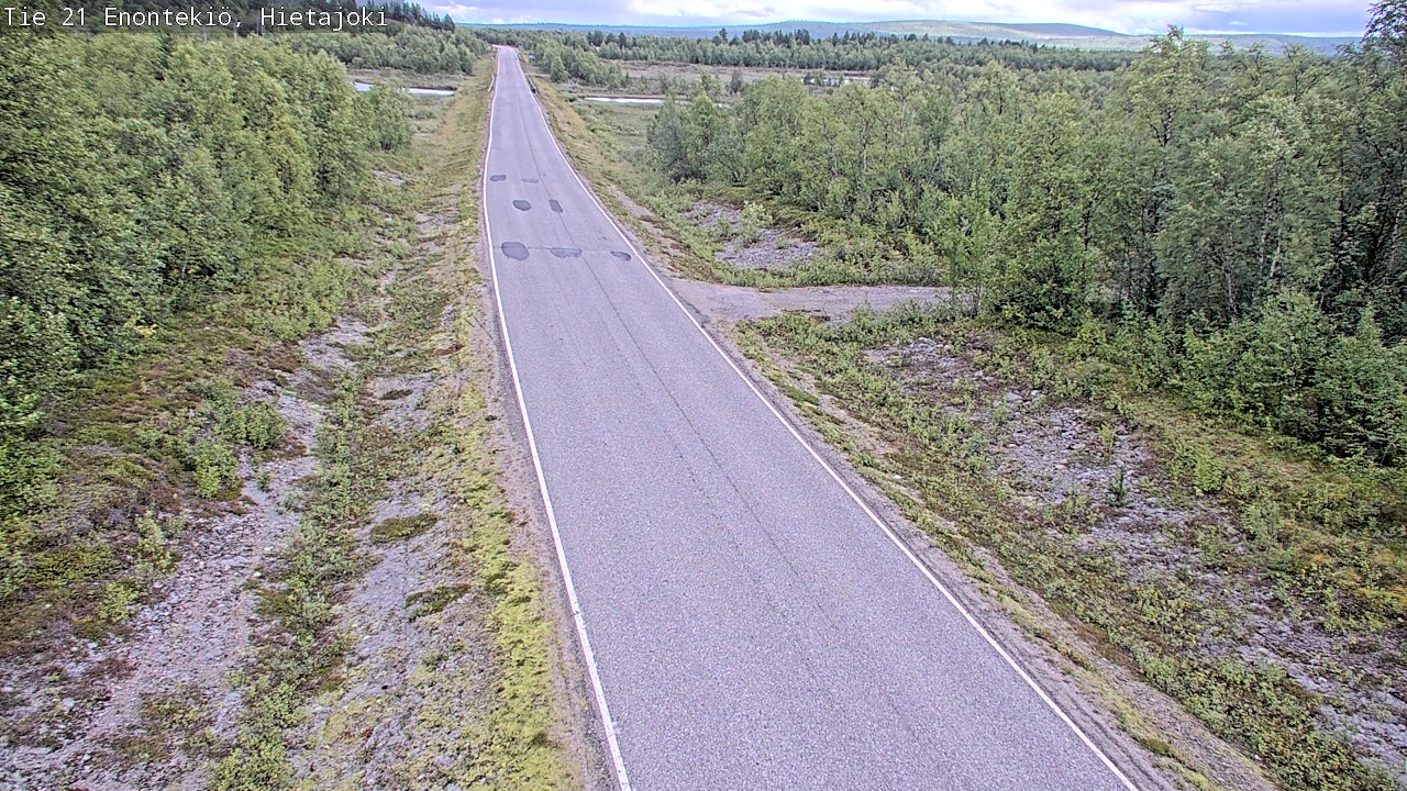 Kelikamerat Kuva Tie 21 Enontekiö, Hietajoki, Enontekiö, Lappi