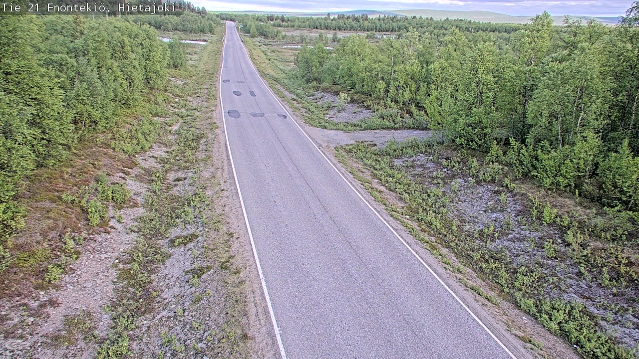 Kelikamerat Kuva Tie 21 Enontekiö, Hietajoki, Enontekiö, Lappi