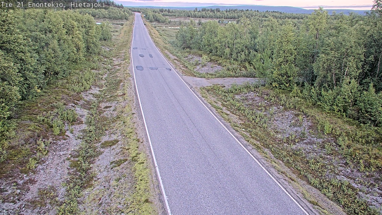 Kelikamerat Kuva Tie 21 Enontekiö, Hietajoki, Enontekiö, Lappi
