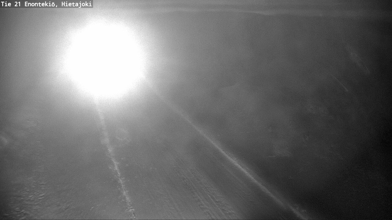 Weather Camera Image Väg 21 Enontekis, Hietajoki, Enontekiö, Lappi