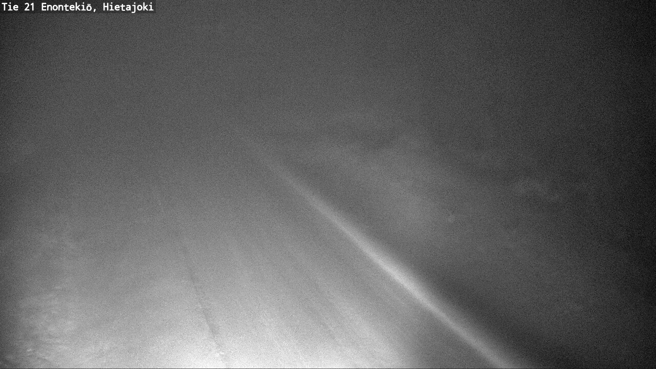 Weather Camera Image Väg 21 Enontekis, Hietajoki, Enontekiö, Lappi