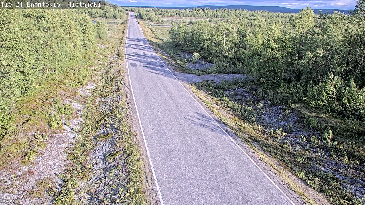 Kelikamerat Kuva Tie 21 Enontekiö, Hietajoki, Enontekiö, Lappi