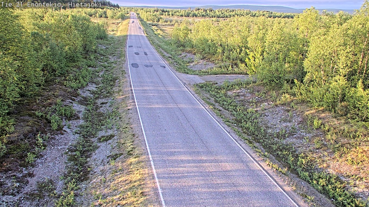 Kelikamerat Kuva Tie 21 Enontekiö, Hietajoki, Enontekiö, Lappi