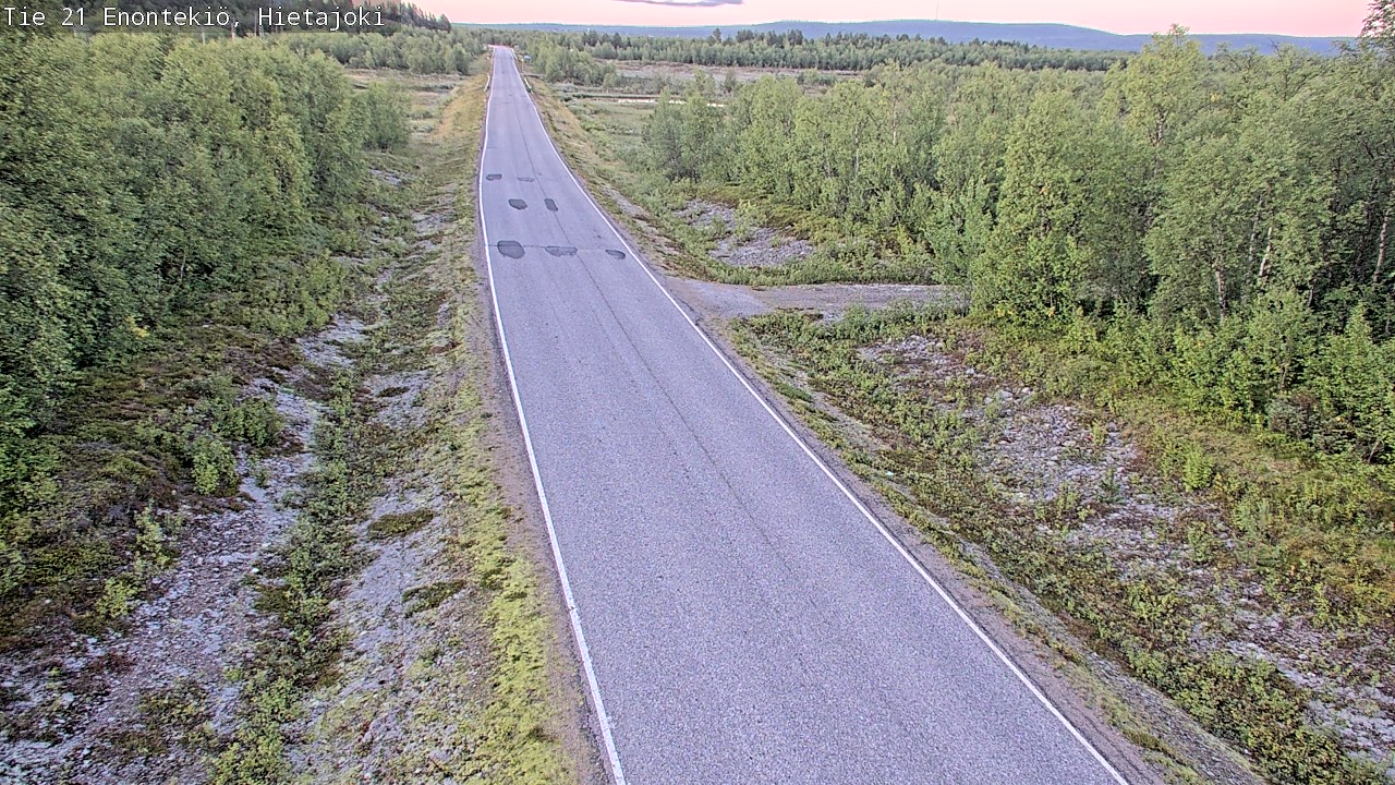 Kelikamerat Kuva Tie 21 Enontekiö, Hietajoki, Enontekiö, Lappi