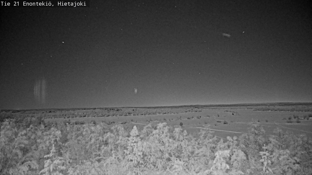Weather Camera Image Väg 21 Enontekis, Hietajoki, Enontekiö, Lappi