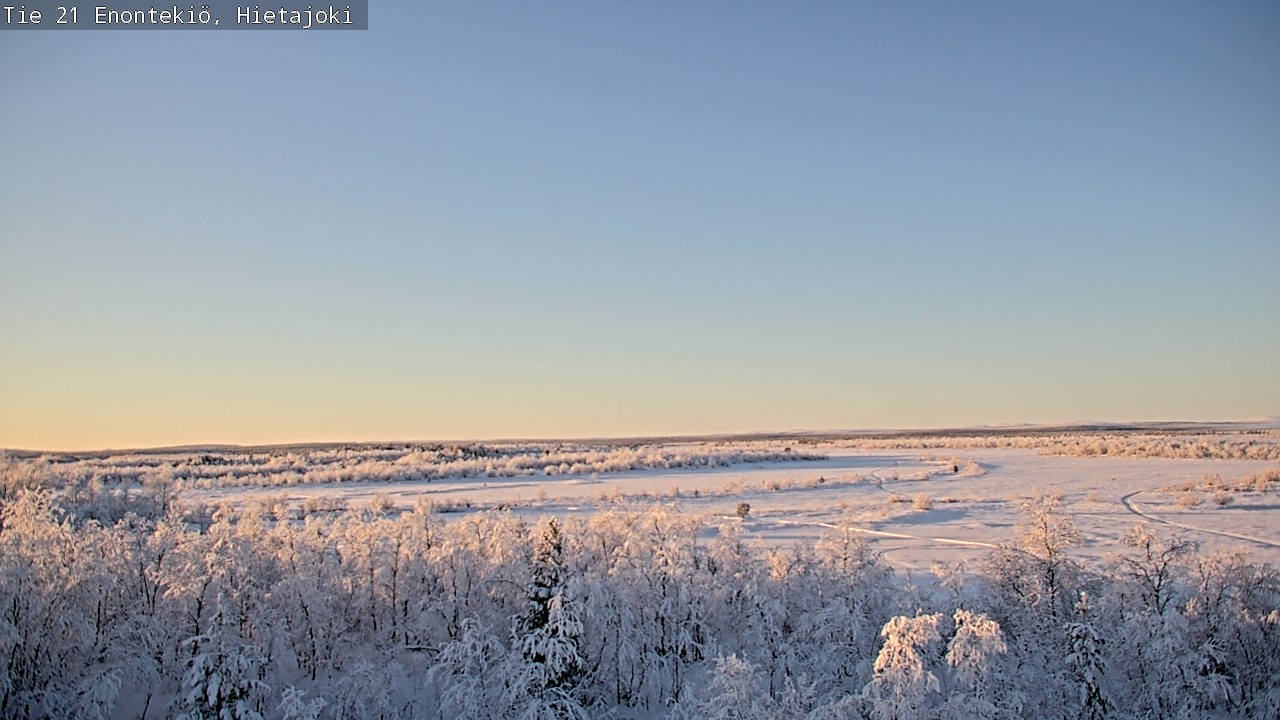 Kelikamerat Kuva Tie 21 Enontekiö, Hietajoki, Enontekiö, Lappi