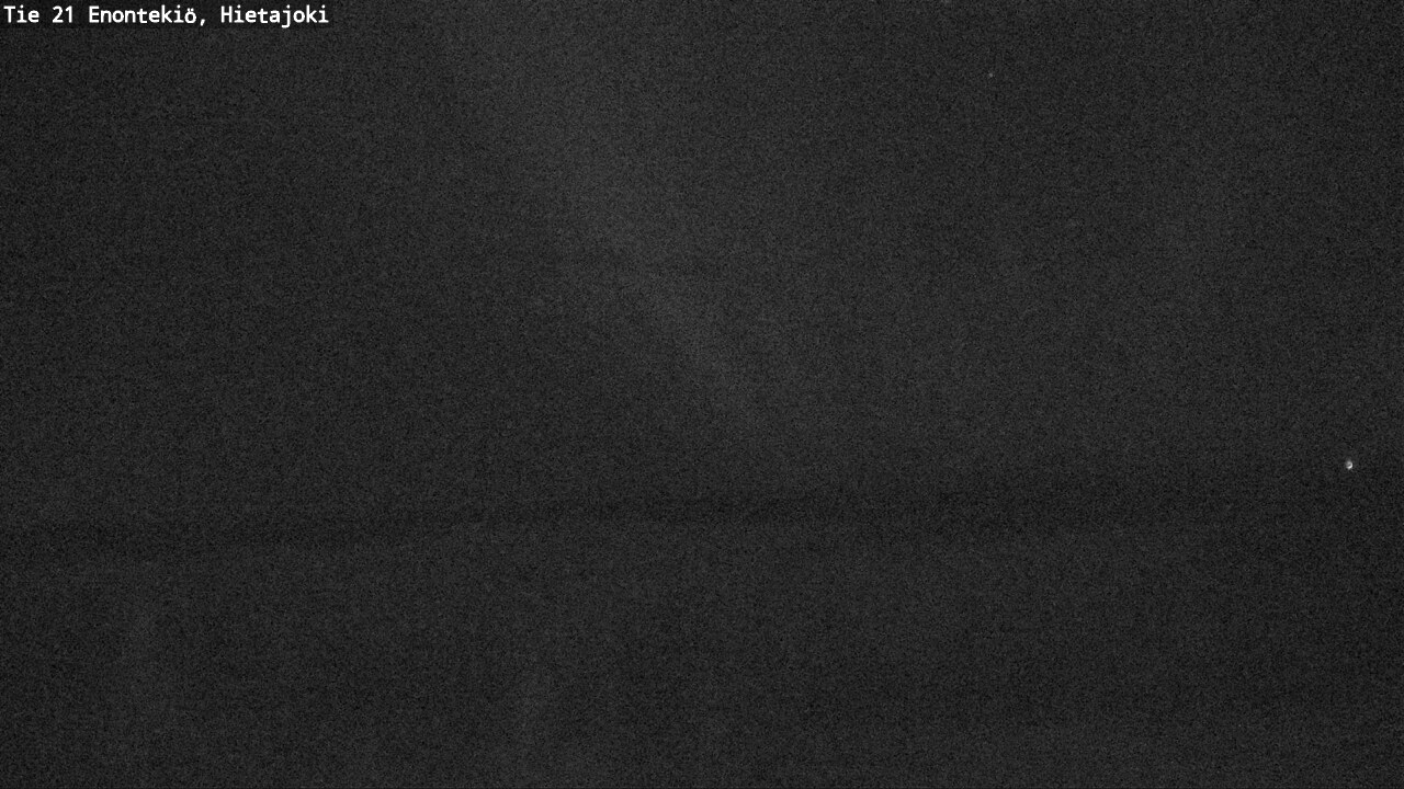 Weather Camera Image Väg 21 Enontekis, Hietajoki, Enontekiö, Lappi