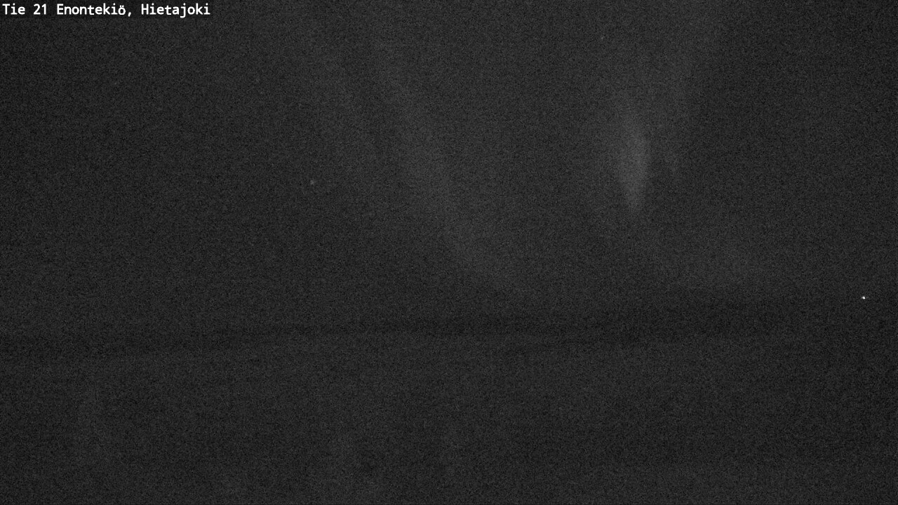Weather Camera Image Väg 21 Enontekis, Hietajoki, Enontekiö, Lappi