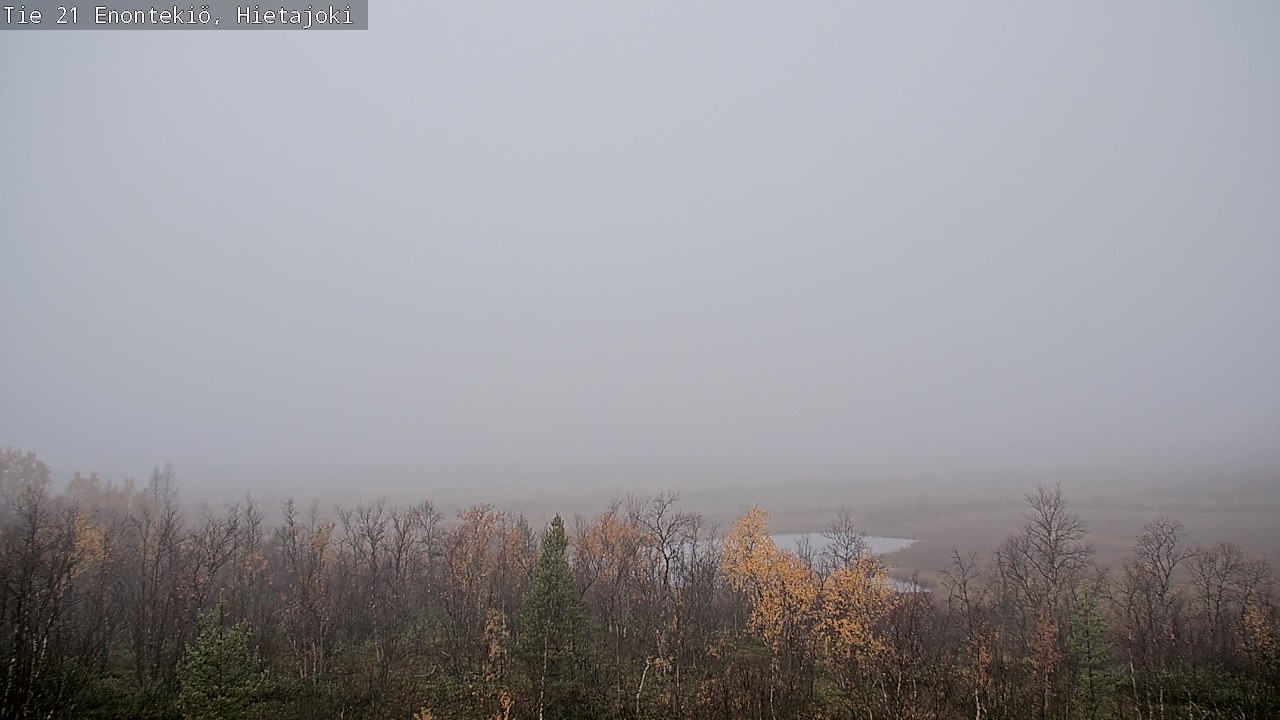 Weather Camera Image Road 21 Enontekiö, Hietajoki, Enontekiö, Lappi