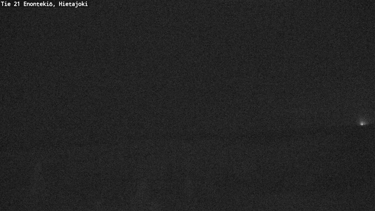 Weather Camera Image Väg 21 Enontekis, Hietajoki, Enontekiö, Lappi