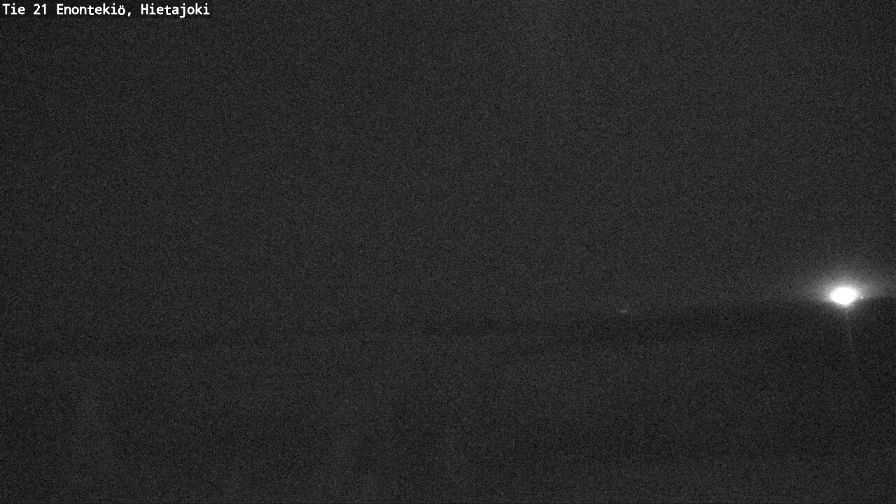 Weather Camera Image Väg 21 Enontekis, Hietajoki, Enontekiö, Lappi
