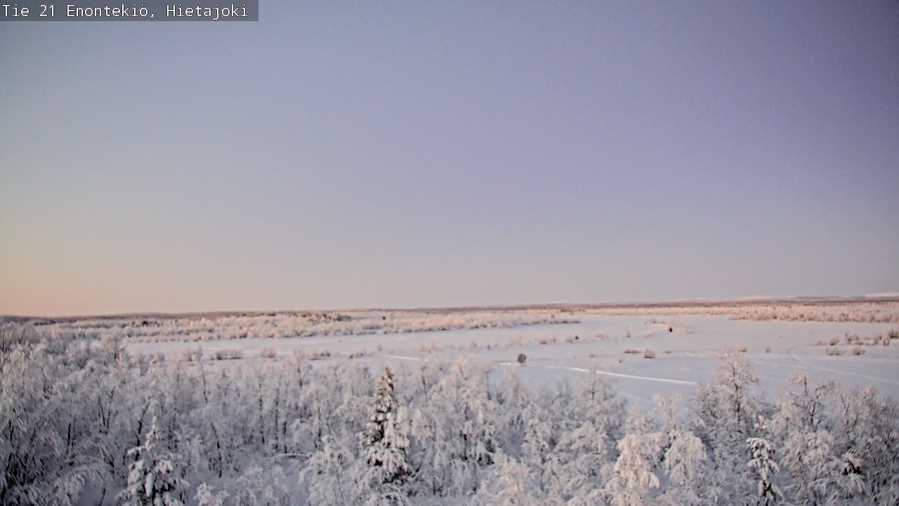 Kelikamerat Kuva Tie 21 Enontekiö, Hietajoki, Enontekiö, Lappi