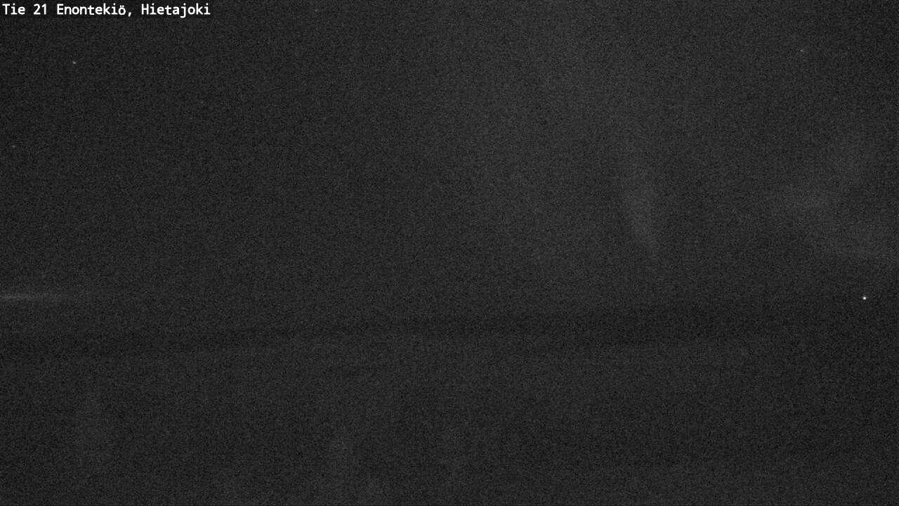 Weather Camera Image Väg 21 Enontekis, Hietajoki, Enontekiö, Lappi