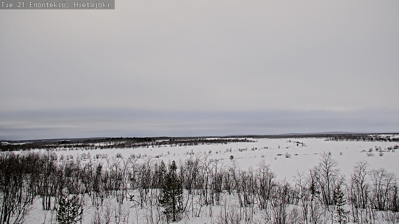 Kelikamerat Kuva Tie 21 Enontekiö, Hietajoki, Enontekiö, Lappi