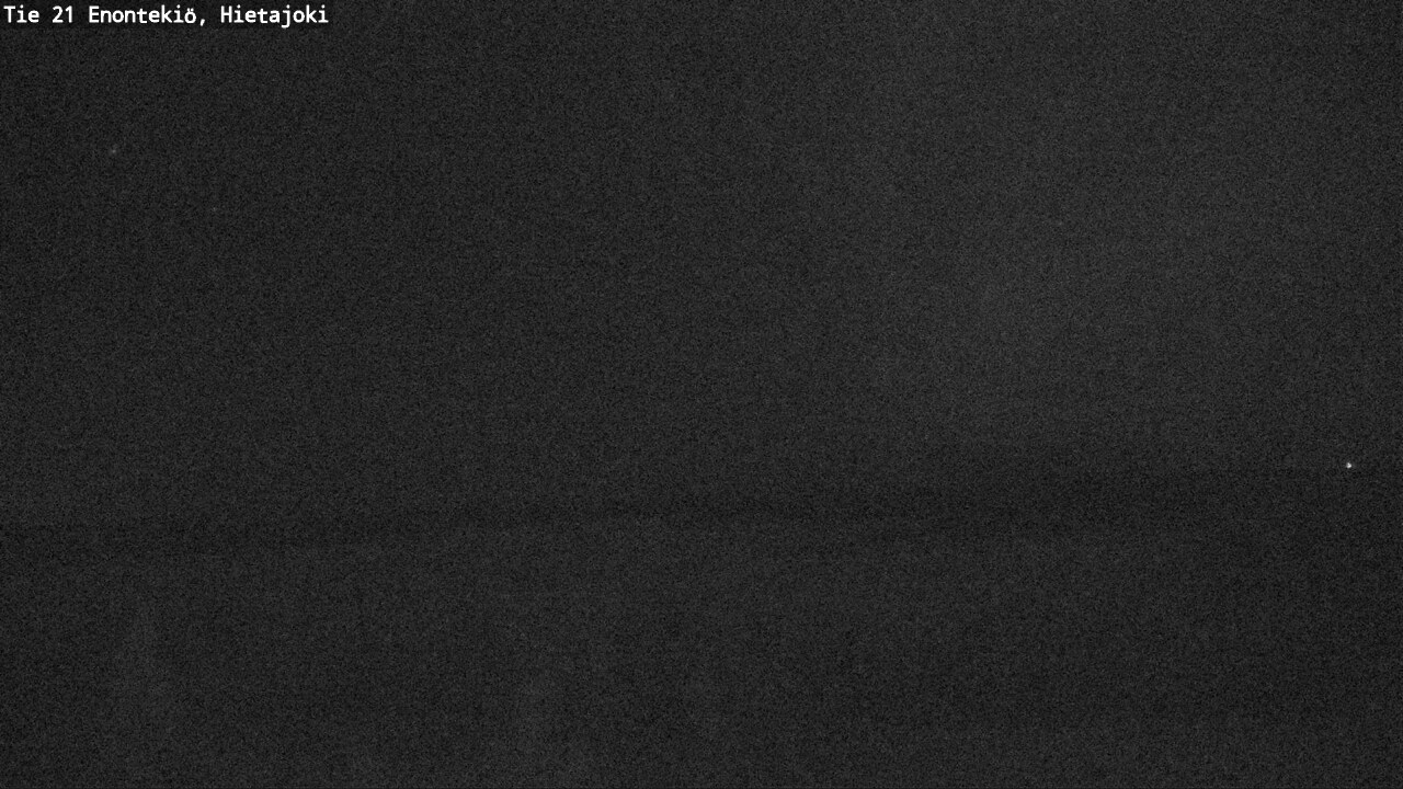 Weather Camera Image Väg 21 Enontekis, Hietajoki, Enontekiö, Lappi