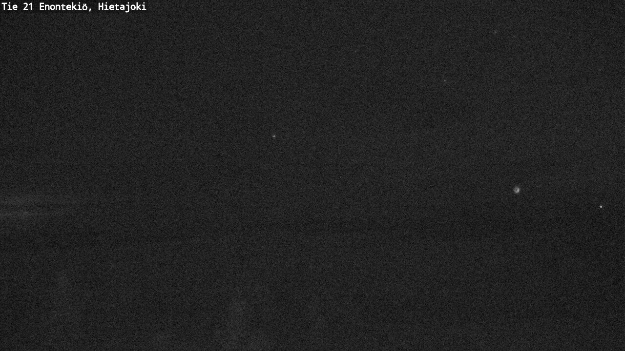Weather Camera Image Väg 21 Enontekis, Hietajoki, Enontekiö, Lappi