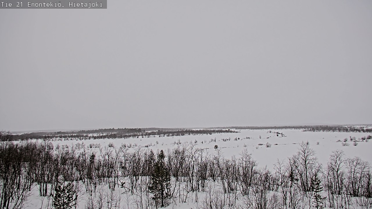 Kelikamerat Kuva Tie 21 Enontekiö, Hietajoki, Enontekiö, Lappi