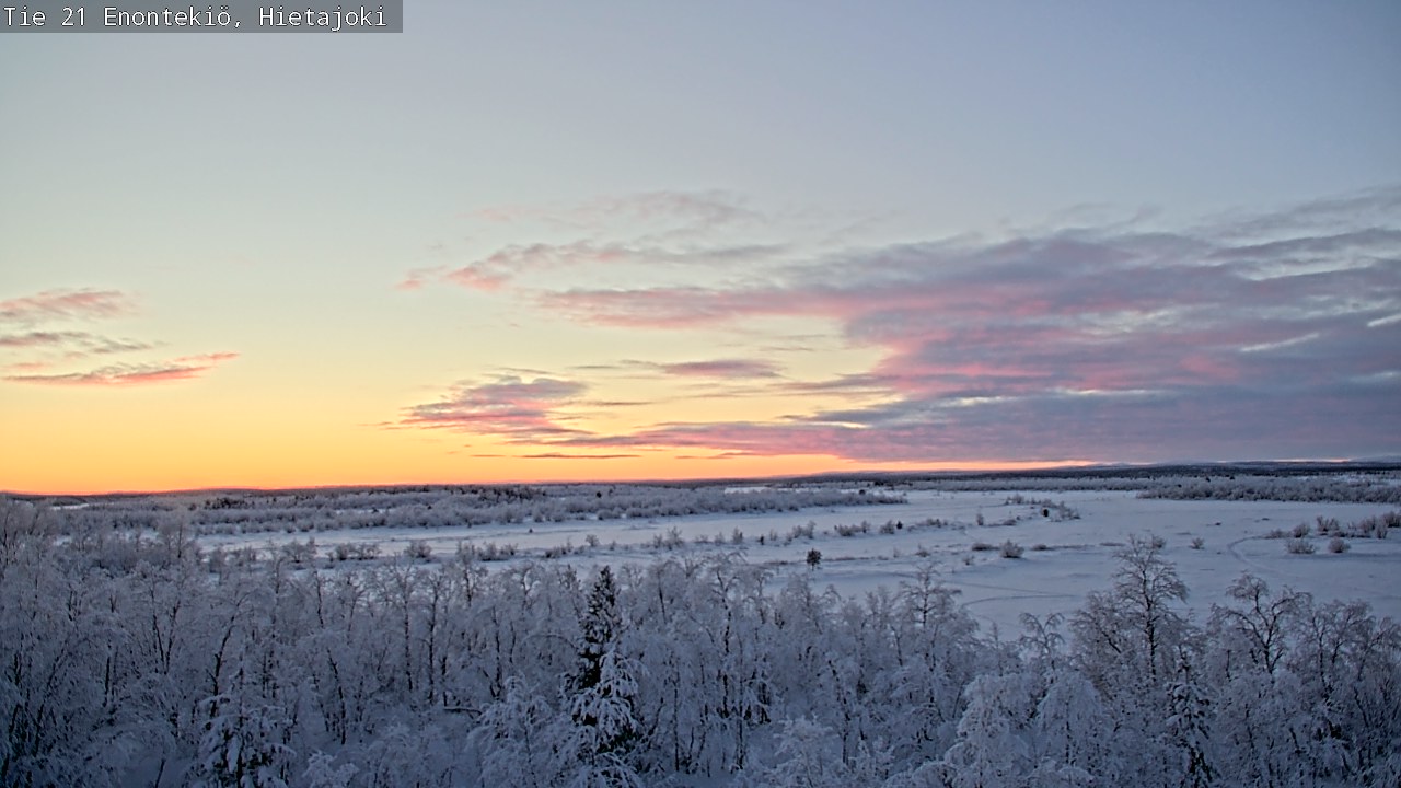 Kelikamerat Kuva Tie 21 Enontekiö, Hietajoki, Enontekiö, Lappi