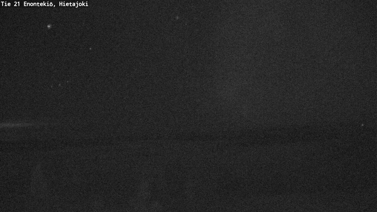 Weather Camera Image Väg 21 Enontekis, Hietajoki, Enontekiö, Lappi