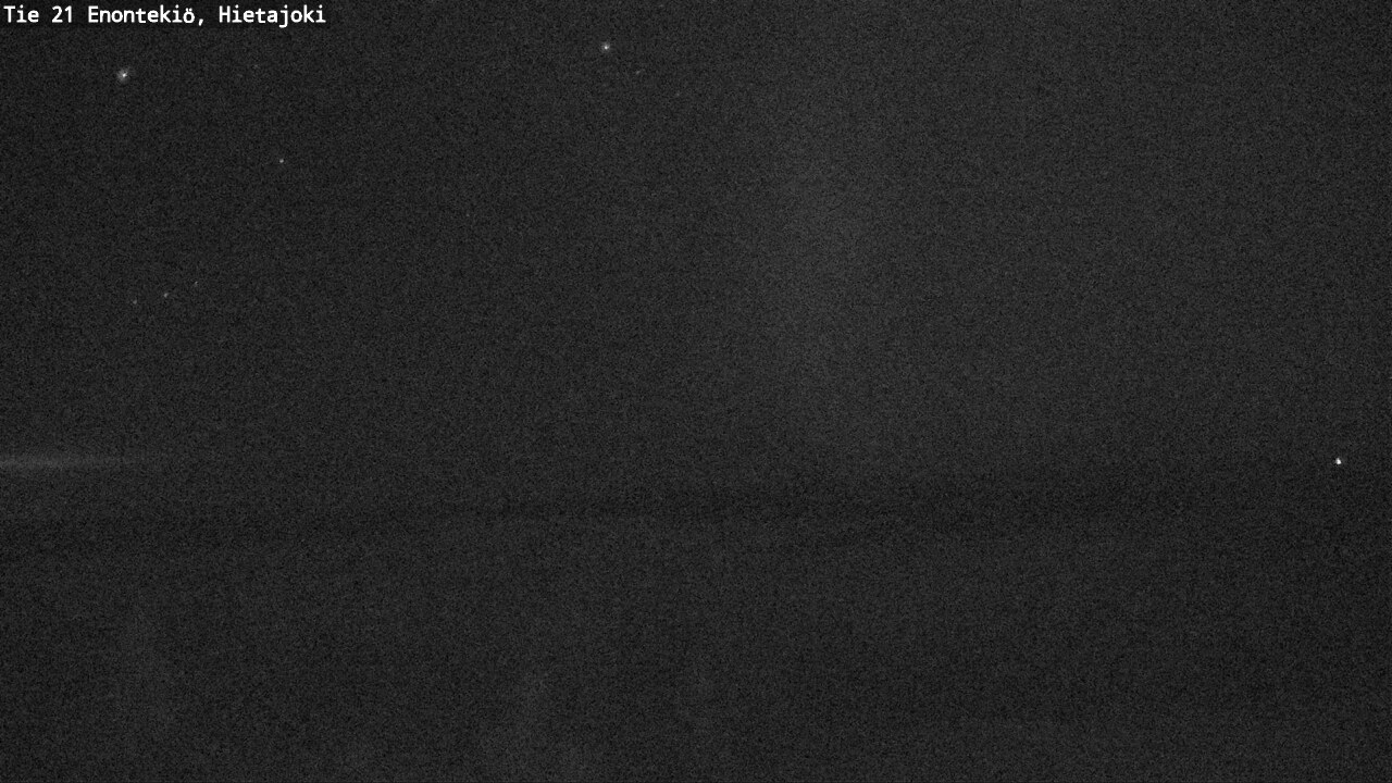 Weather Camera Image Väg 21 Enontekis, Hietajoki, Enontekiö, Lappi