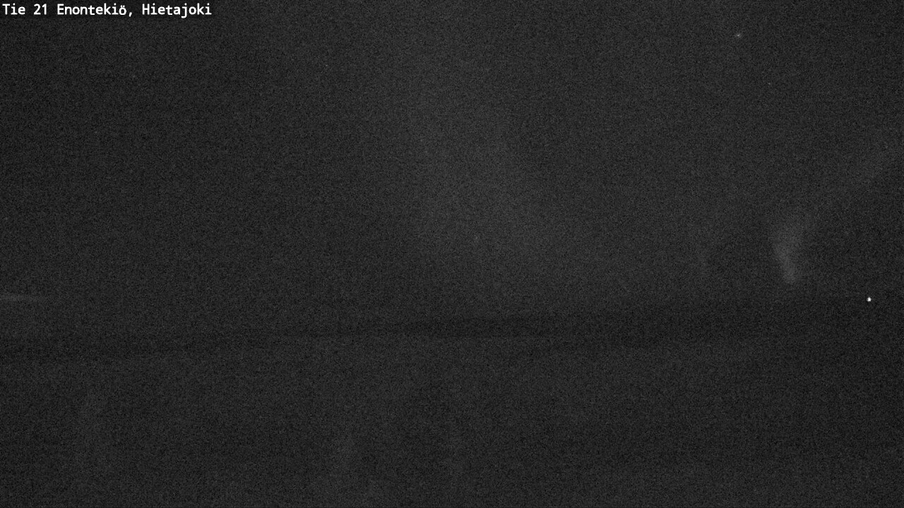 Weather Camera Image Väg 21 Enontekis, Hietajoki, Enontekiö, Lappi