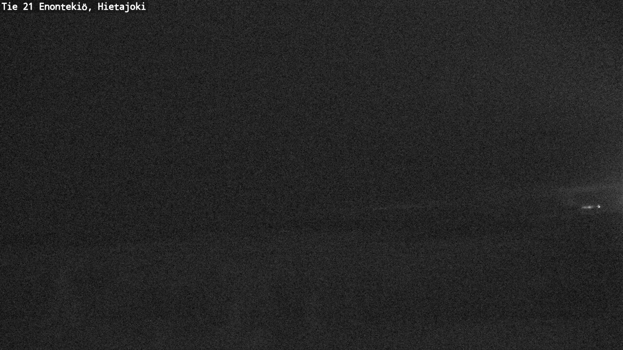 Weather Camera Image Väg 21 Enontekis, Hietajoki, Enontekiö, Lappi