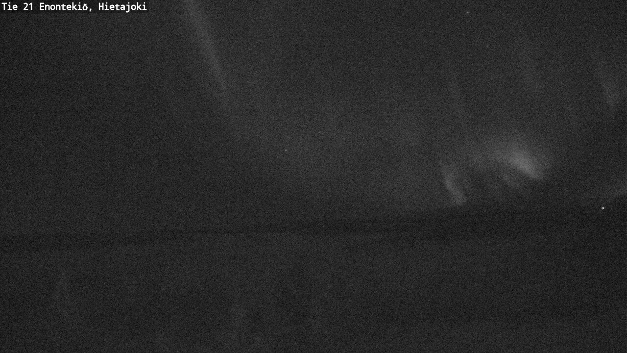 Weather Camera Image Väg 21 Enontekis, Hietajoki, Enontekiö, Lappi