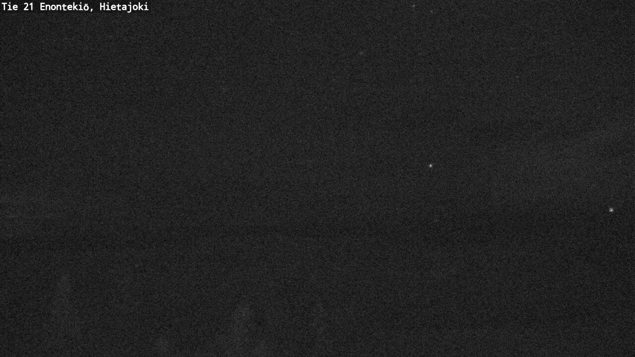 Weather Camera Image Väg 21 Enontekis, Hietajoki, Enontekiö, Lappi