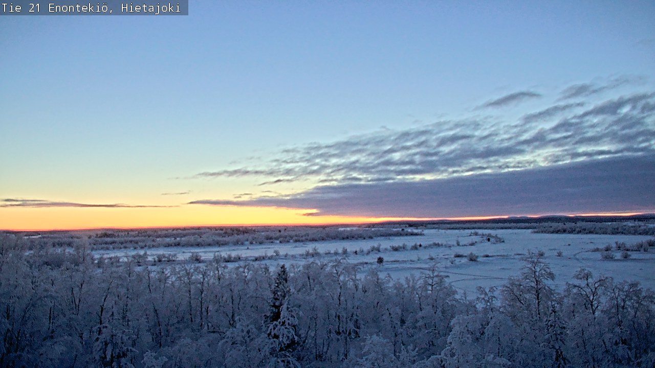 Kelikamerat Kuva Tie 21 Enontekiö, Hietajoki, Enontekiö, Lappi