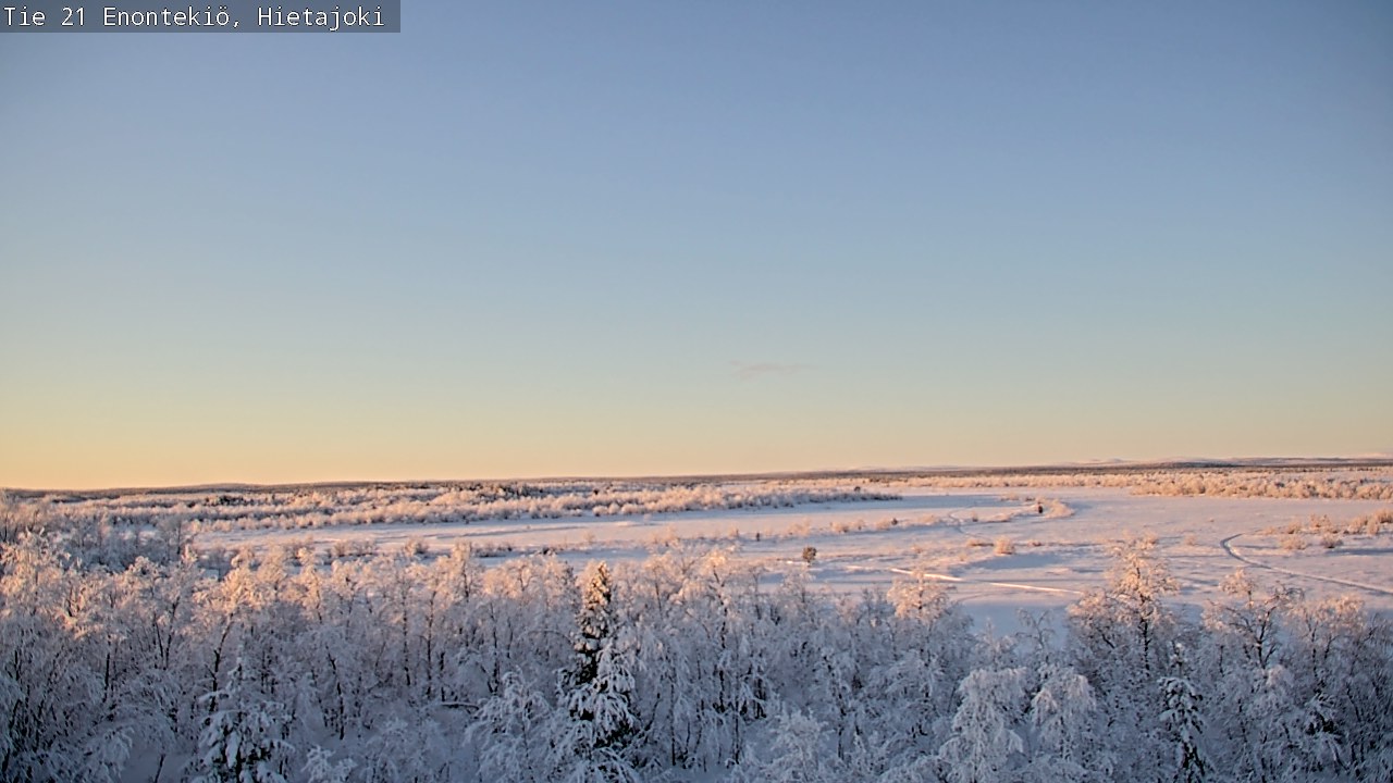 Kelikamerat Kuva Tie 21 Enontekiö, Hietajoki, Enontekiö, Lappi