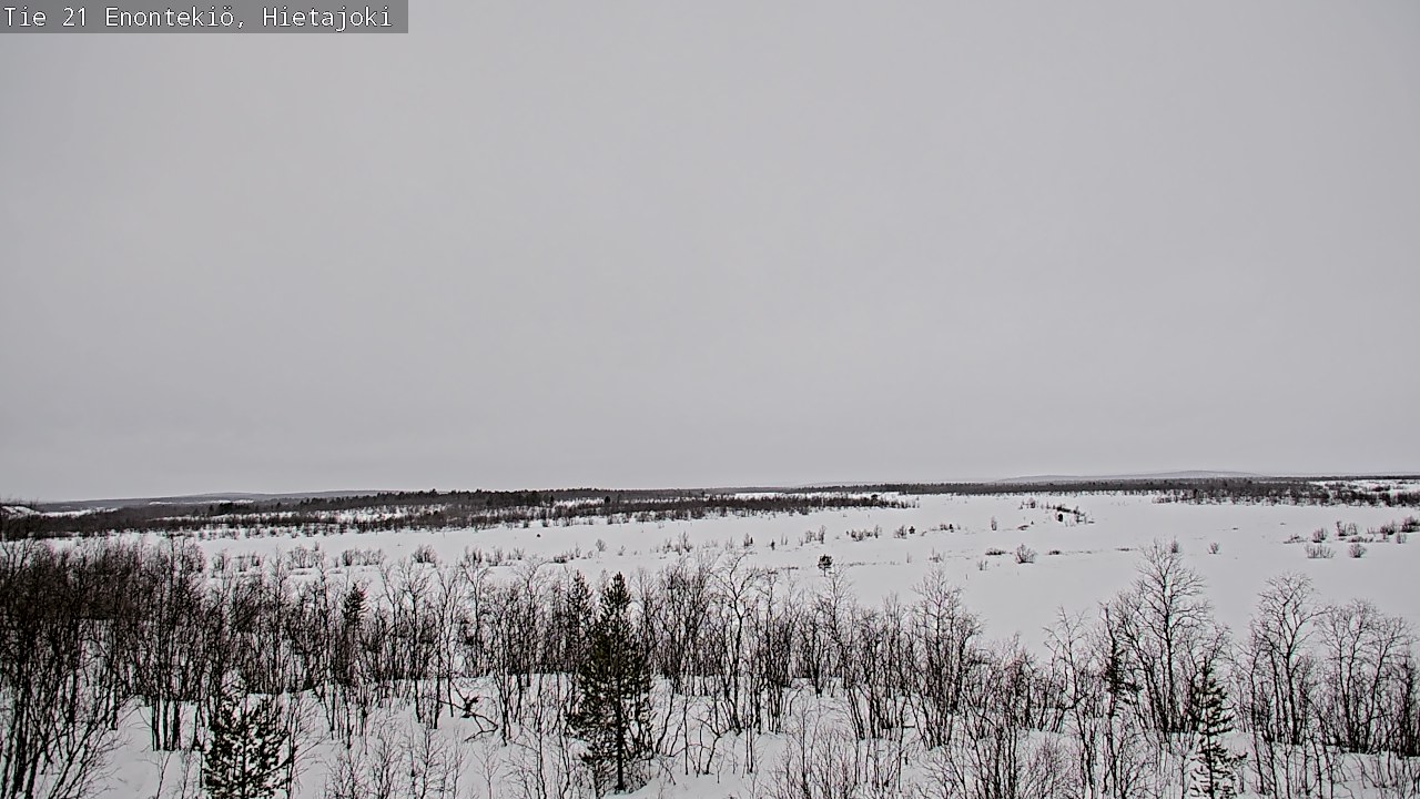 Kelikamerat Kuva Tie 21 Enontekiö, Hietajoki, Enontekiö, Lappi