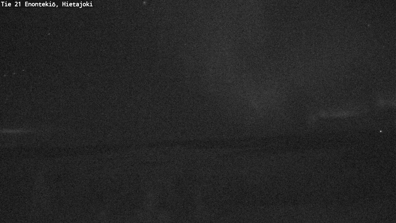 Weather Camera Image Väg 21 Enontekis, Hietajoki, Enontekiö, Lappi