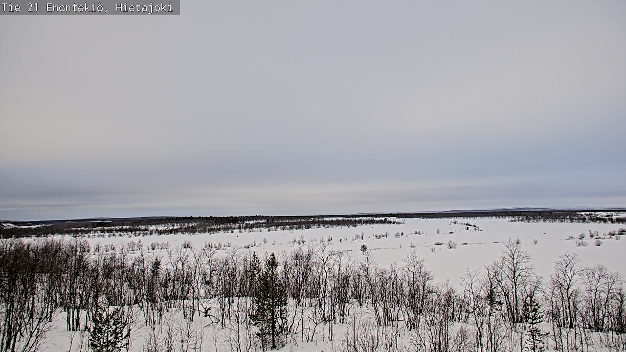 Kelikamerat Kuva Tie 21 Enontekiö, Hietajoki, Enontekiö, Lappi