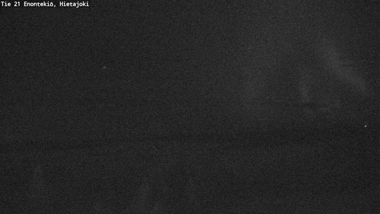 Weather Camera Image Väg 21 Enontekis, Hietajoki, Enontekiö, Lappi