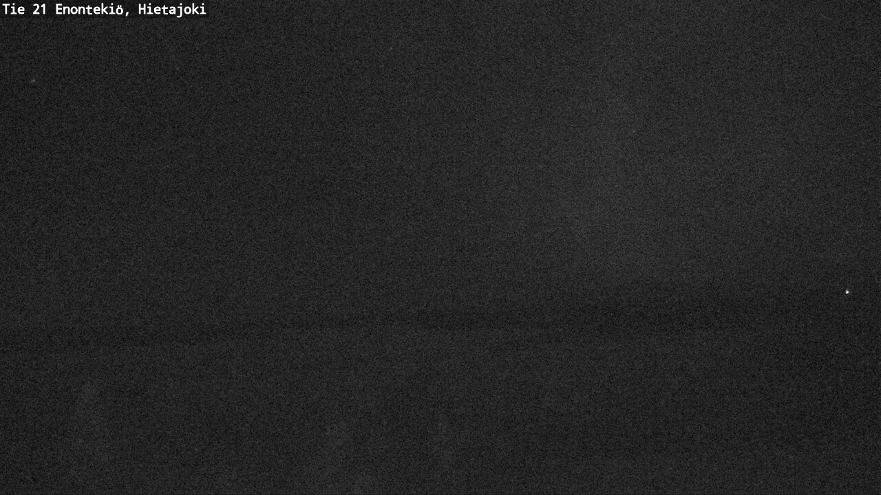 Weather Camera Image Väg 21 Enontekis, Hietajoki, Enontekiö, Lappi