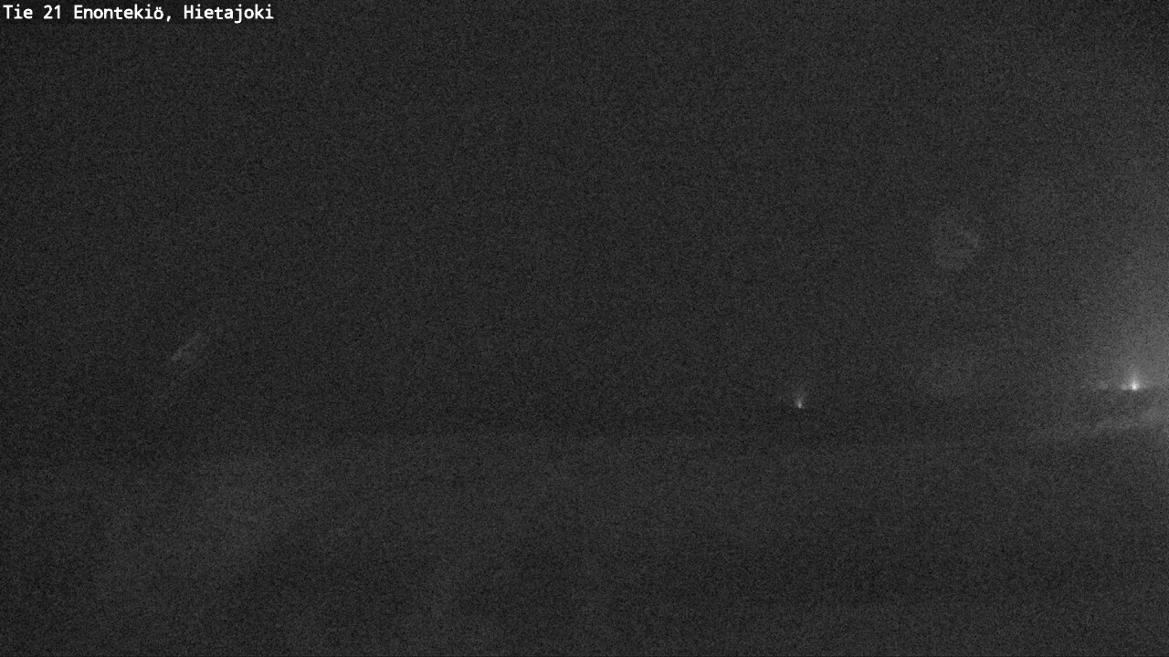 Weather Camera Image Väg 21 Enontekis, Hietajoki, Enontekiö, Lappi