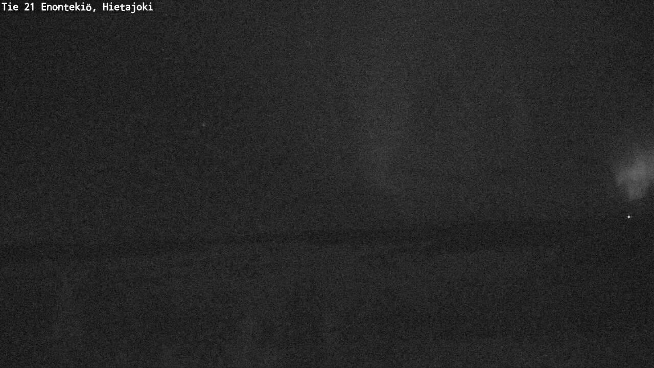Weather Camera Image Väg 21 Enontekis, Hietajoki, Enontekiö, Lappi