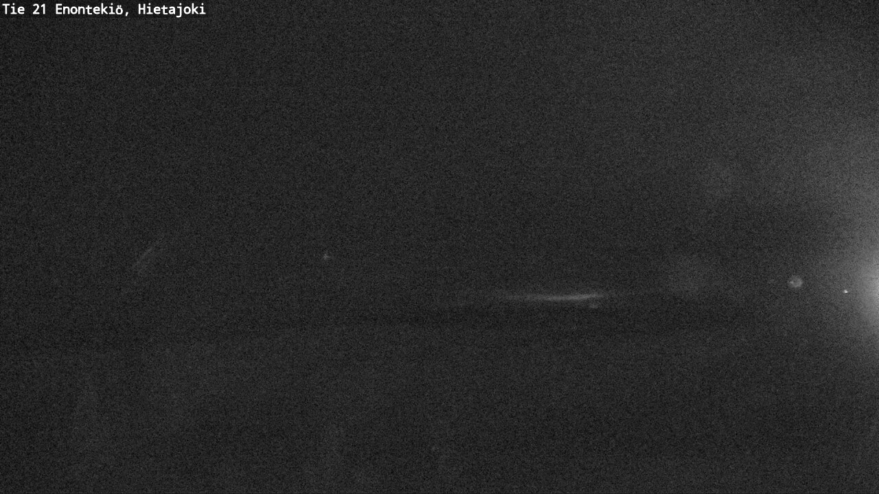 Weather Camera Image Väg 21 Enontekis, Hietajoki, Enontekiö, Lappi