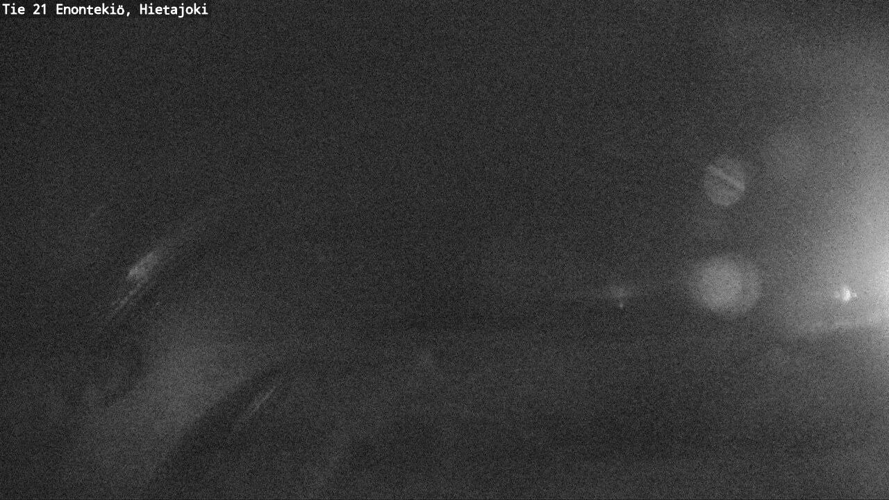 Weather Camera Image Väg 21 Enontekis, Hietajoki, Enontekiö, Lappi
