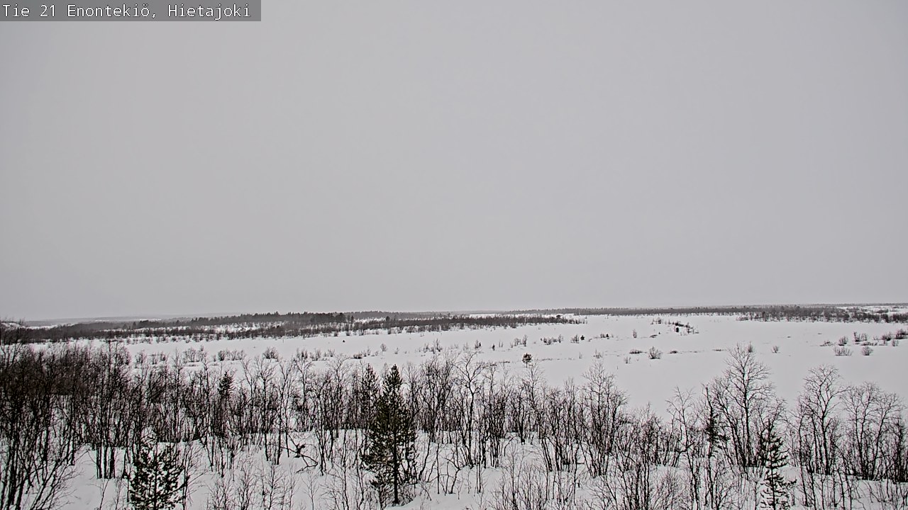 Kelikamerat Kuva Tie 21 Enontekiö, Hietajoki, Enontekiö, Lappi