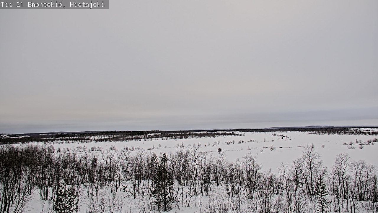 Kelikamerat Kuva Tie 21 Enontekiö, Hietajoki, Enontekiö, Lappi