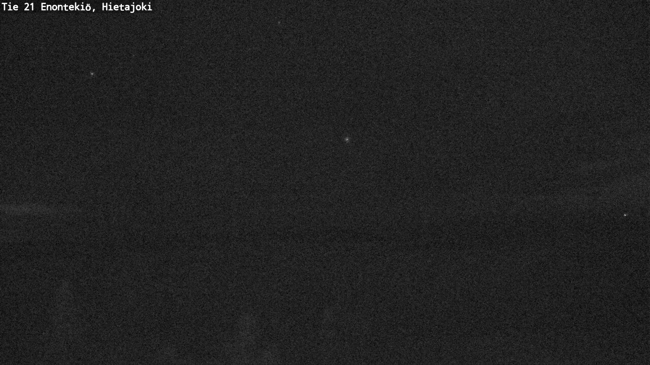 Weather Camera Image Väg 21 Enontekis, Hietajoki, Enontekiö, Lappi