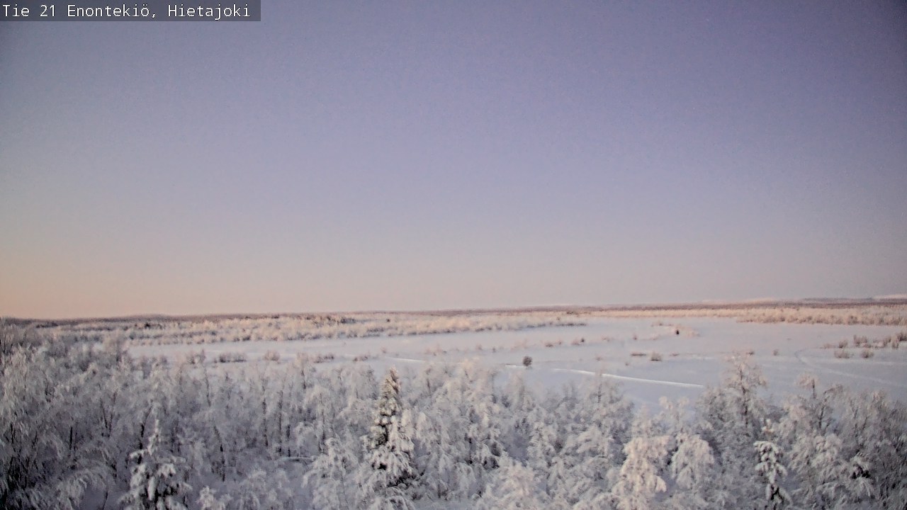 Kelikamerat Kuva Tie 21 Enontekiö, Hietajoki, Enontekiö, Lappi