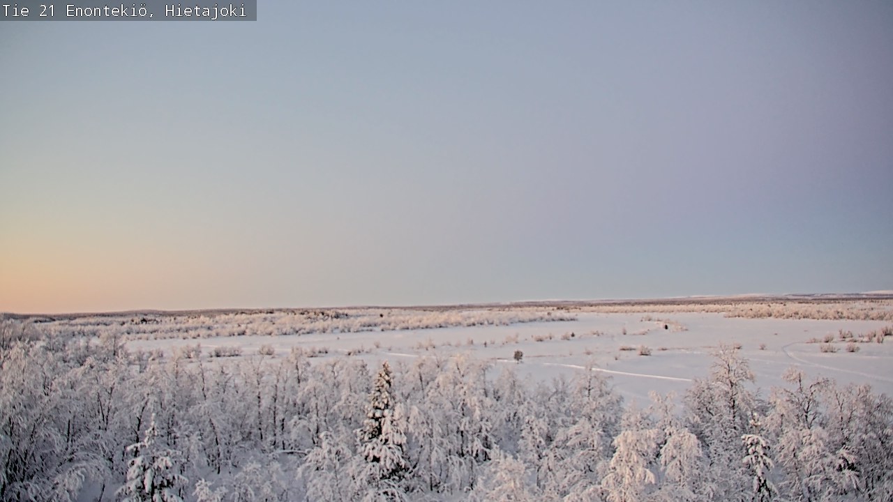 Kelikamerat Kuva Tie 21 Enontekiö, Hietajoki, Enontekiö, Lappi