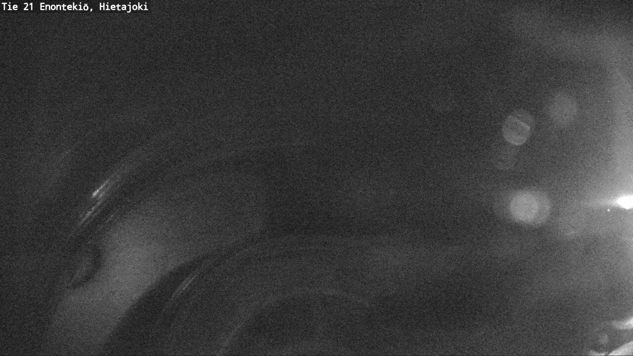 Weather Camera Image Väg 21 Enontekis, Hietajoki, Enontekiö, Lappi