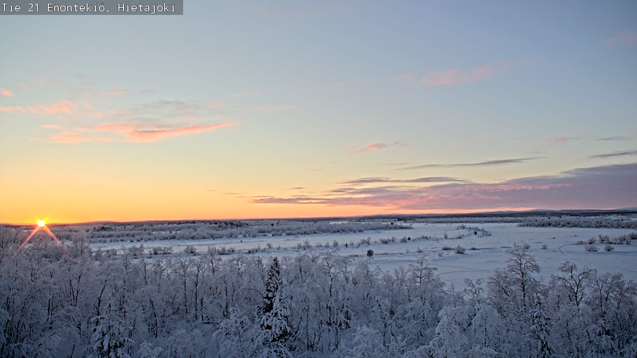 Kelikamerat Kuva Tie 21 Enontekiö, Hietajoki, Enontekiö, Lappi