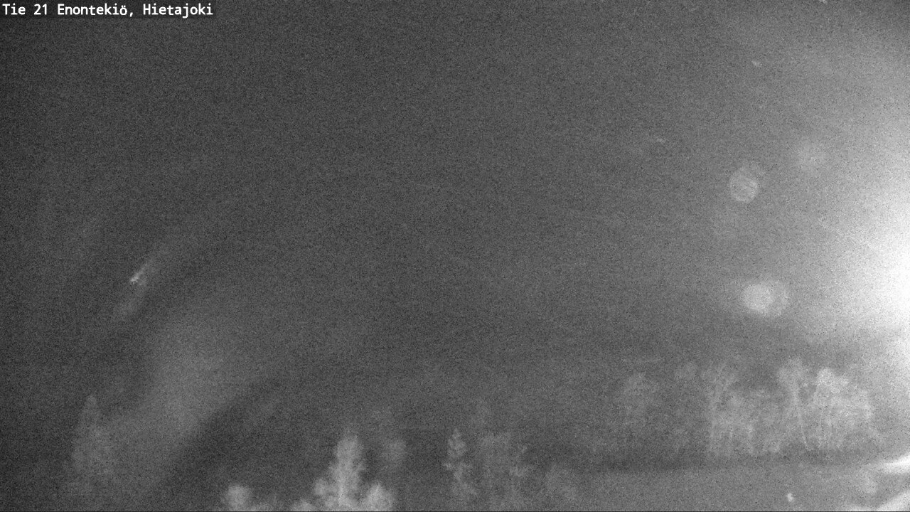 Weather Camera Image Väg 21 Enontekis, Hietajoki, Enontekiö, Lappi