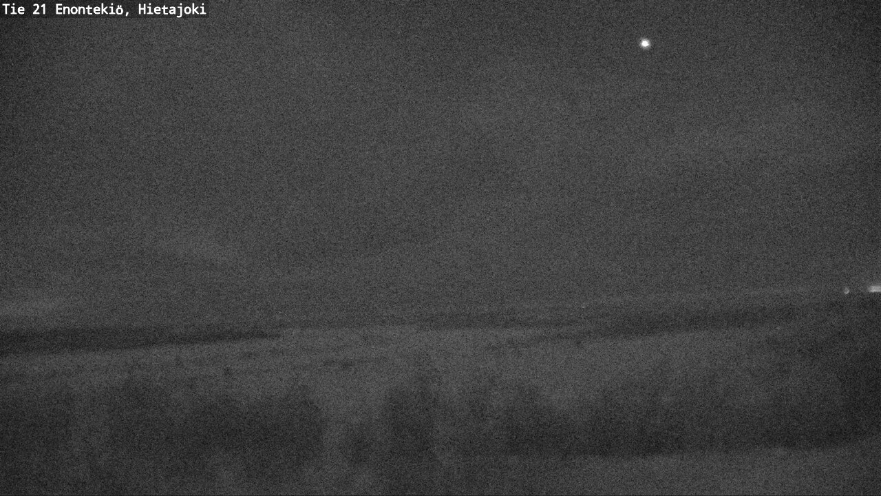 Weather Camera Image Road 21 Enontekiö, Hietajoki, Enontekiö, Lappi